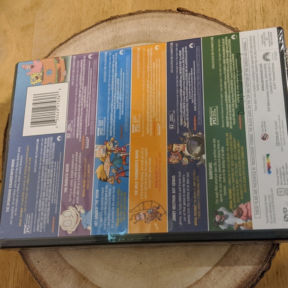 New & Sealed Nickelodeon DVD 6 Movie Collection Sponge Bob Rugrats Neutron - Picture 2 of 6